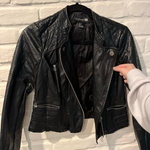 Forever 21 Leather Jacket